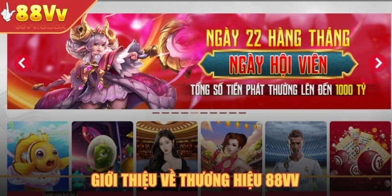 Thương Hiệu 88VV – Sân Chơi Giải Trí Cá Cược Online Đẳng Cấp 2025 1 Giới thiệu sơ lược thương hiệu 88VV